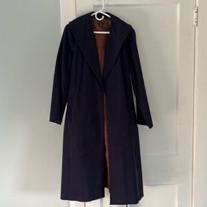 Eileen fisher trench coat.